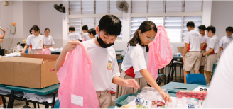 Kids doing activity