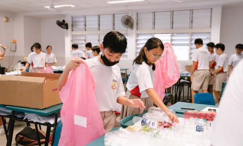 Kids doing activity